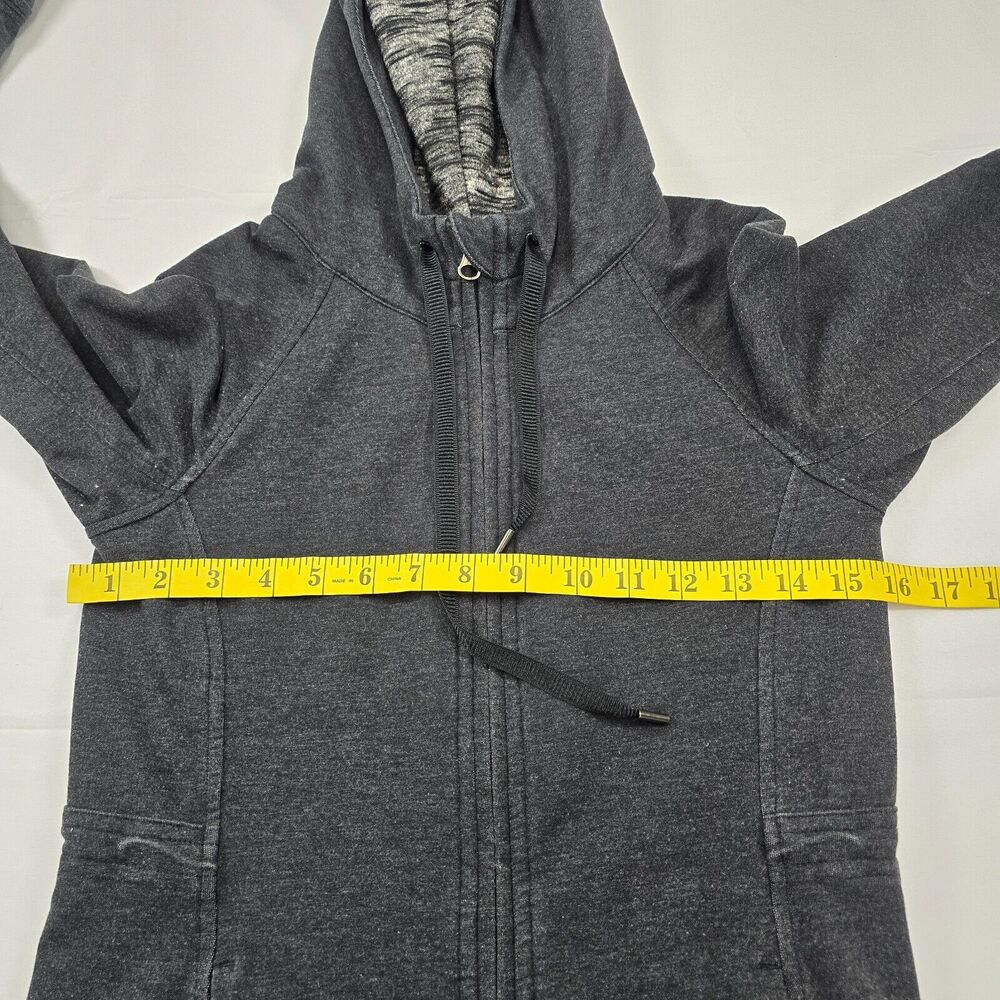 Lululemon Athletica Women's Gray Full Zip Hoodie Jacket Size 2 - Picture 9 of 10